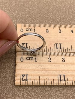 *Кольцо р.16,5 Белый бр цв Белое арт. 14002-200-210 вес 1,4 г - фото 314564 *Кольцо р.16,5 Белый бр цв Белое арт. 14002-200-210 вес 1,4 г - фото 314564