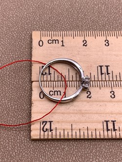 *Кольцо р.17 Белый бр цв Белое арт. 13880-200-632 вес 1,71 г - фото 314577 *Кольцо р.17 Белый бр цв Белое арт. 13880-200-632 вес 1,71 г - фото 314577