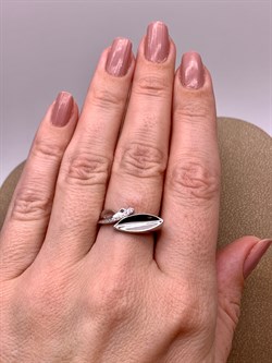 *Кольцо р.17 Белый бр цв Белое арт. 12682-200-917 вес 2,96 г - фото 314585 *Кольцо р.17 Белый бр цв Белое арт. 12682-200-917 вес 2,96 г - фото 314585