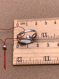 *Кольцо р.17 Белый бр цв Белое арт. 12682-200-917 вес 2,96 г - фото 314586 *Кольцо р.17 Белый бр цв Белое арт. 12682-200-917 вес 2,96 г - фото 314586