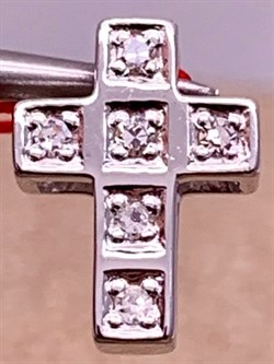 *Подвеска Белый бр цв Белое арт. 3843-200-828 вес 0,68 г - фото 314640 *Подвеска Белый бр цв Белое арт. 3843-200-828 вес 0,68 г - фото 314640