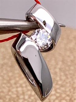 *Подвеска Белый бр цв Белое арт. 3713-200-128 вес 0,98 г - фото 314646 *Подвеска Белый бр цв Белое арт. 3713-200-128 вес 0,98 г - фото 314646