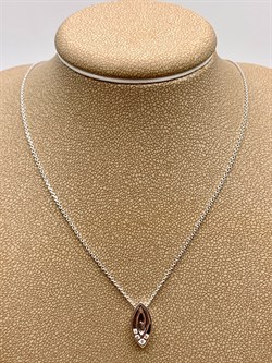 *Колье р.45 Белый бр цв Белое арт. 63418-200-159 вес 2,99 г - фото 314655 *Колье р.45 Белый бр цв Белое арт. 63418-200-159 вес 2,99 г - фото 314655