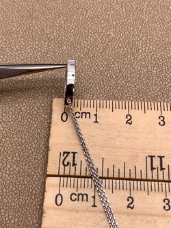 *Колье р.45 Белый бр цв Белое арт. 63418-200-159 вес 2,99 г - фото 314656 *Колье р.45 Белый бр цв Белое арт. 63418-200-159 вес 2,99 г - фото 314656