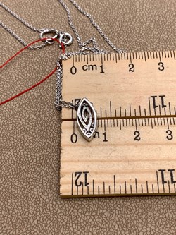 *Колье р.45 Белый бр цв Белое арт. 63418-200-159 вес 2,99 г - фото 314657 *Колье р.45 Белый бр цв Белое арт. 63418-200-159 вес 2,99 г - фото 314657