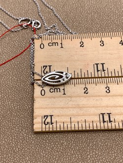 *Колье р.45 Белый бр цв Белое арт. 63418-200-159 вес 2,99 г - фото 314658 *Колье р.45 Белый бр цв Белое арт. 63418-200-159 вес 2,99 г - фото 314658