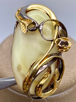 *Брошь Янтарь арт. 41060100619-096 (Вес 9,9г) - фото 314693 *Брошь Янтарь арт. 41060100619-096 (Вес 9,9г) - фото 314693