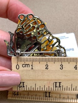 *Брошь Феечка Янтарь арт. 65060100640-548, (Вес 18,97г) - фото 314709 *Брошь Феечка Янтарь арт. 65060100640-548, (Вес 18,97г) - фото 314709