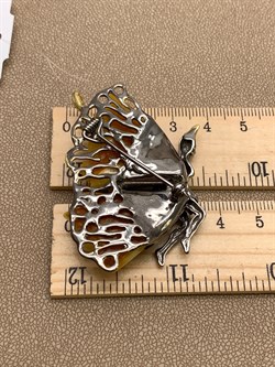 *Брошь Феечка Янтарь арт. 65060100640-548, (Вес 18,97г) - фото 314715 *Брошь Феечка Янтарь арт. 65060100640-548, (Вес 18,97г) - фото 314715