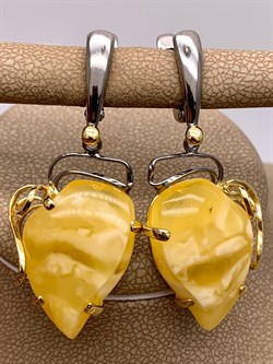 *Серьги Янтарь арт. 43020102519-483, (Вес 7,98г) - фото 314740 *Серьги Янтарь арт. 43020102519-483, (Вес 7,98г) - фото 314740