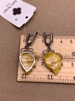 *Серьги Янтарь арт. 43020102519-483, (Вес 7,98г) - фото 314742 *Серьги Янтарь арт. 43020102519-483, (Вес 7,98г) - фото 314742