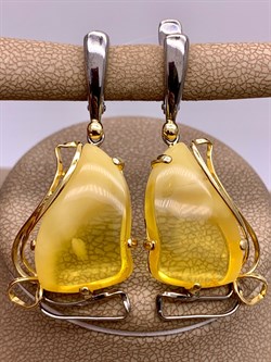 *Серьги Янтарь арт. 43020102519-956, (Вес 8,53г) - фото 314748 *Серьги Янтарь арт. 43020102519-956, (Вес 8,53г) - фото 314748