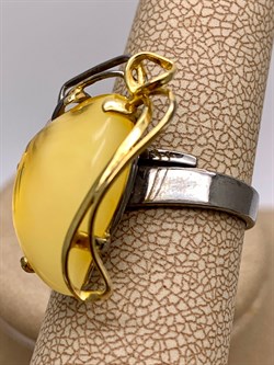 *Кольцо р.18,25 Янтарь арт. 43030102519-182, (Вес 5,21г) - фото 314759 *Кольцо р.18,25 Янтарь арт. 43030102519-182, (Вес 5,21г) - фото 314759