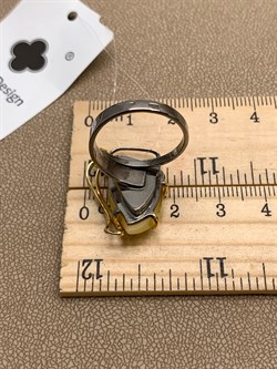 *Кольцо р.18,25 Янтарь арт. 43030102519-182, (Вес 5,21г) - фото 314762 *Кольцо р.18,25 Янтарь арт. 43030102519-182, (Вес 5,21г) - фото 314762