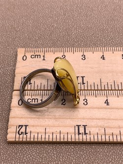 *Кольцо р.18,25 Янтарь арт. 43030102519-182, (Вес 5,21г) - фото 314764 *Кольцо р.18,25 Янтарь арт. 43030102519-182, (Вес 5,21г) - фото 314764