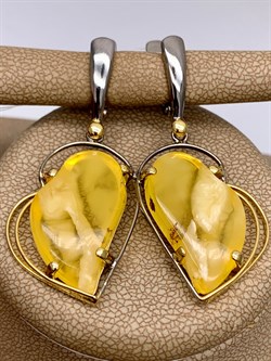 *Серьги Янтарь арт. 43020102519-949, (Вес 7,98г) - фото 314789 *Серьги Янтарь арт. 43020102519-949, (Вес 7,98г) - фото 314789