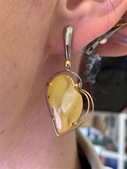 *Серьги Янтарь арт. 43020102519-949, (Вес 7,98г) - фото 314792 *Серьги Янтарь арт. 43020102519-949, (Вес 7,98г) - фото 314792