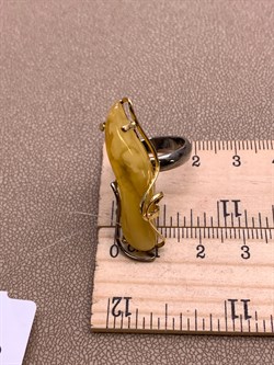 *Кольцо р.16,5 Янтарь арт. 43030102519-199, (Вес 7,15г) - фото 314807 *Кольцо р.16,5 Янтарь арт. 43030102519-199, (Вес 7,15г) - фото 314807