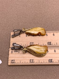 *Серьги Янтарь арт. 43020116546-767, (Вес 9,45г) - фото 314852 *Серьги Янтарь арт. 43020116546-767, (Вес 9,45г) - фото 314852