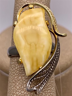 *Кольцо р.16,75 Янтарь арт. 43030116546-880, (Вес 7,35г) - фото 314877 *Кольцо р.16,75 Янтарь арт. 43030116546-880, (Вес 7,35г) - фото 314877