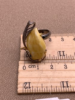 *Кольцо р.16,75 Янтарь арт. 43030116546-880, (Вес 7,35г) - фото 314880 *Кольцо р.16,75 Янтарь арт. 43030116546-880, (Вес 7,35г) - фото 314880