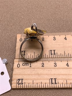 *Кольцо р.16,75 Янтарь арт. 43030116546-880, (Вес 7,35г) - фото 314881 *Кольцо р.16,75 Янтарь арт. 43030116546-880, (Вес 7,35г) - фото 314881