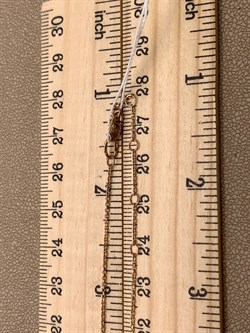 *Колье р.54-50 Лист дуба цв Красное арт. 07-0197-00-000-1110-48-126 вес 3,55 г - фото 314946 *Колье р.54-50 Лист дуба цв Красное арт. 07-0197-00-000-1110-48-126 вес 3,55 г - фото 314946