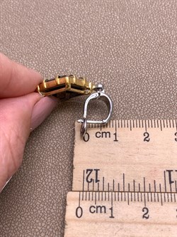 *Серьги Раухтопаз Дымчатый Кварц Арт 2326 Вес 8,73 г - фото 315044