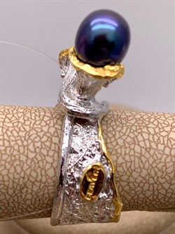 *Кольцо р.16-17 Поцелуйчик Жемчуг Арт 1207-8,51 Вес 8,51 г - фото 315124 *Кольцо р.16-17 Поцелуйчик Жемчуг Арт 1207-8,51 Вес 8,51 г - фото 315124