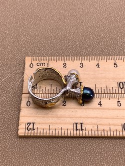 *Кольцо р.16-17 Поцелуйчик Жемчуг Арт 1207-8,51 Вес 8,51 г - фото 315128 *Кольцо р.16-17 Поцелуйчик Жемчуг Арт 1207-8,51 Вес 8,51 г - фото 315128