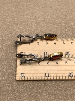 *Серьги Гранат Пироп Арт 2152 Вес 9.54 г - фото 315196 *Серьги Гранат Пироп Арт 2152 Вес 9.54 г - фото 315196