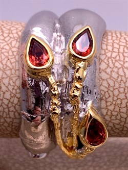 *Кольцо р.17,5 Гранат Пироп Арт 1139 Вес 9,87 г - фото 315211 *Кольцо р.17,5 Гранат Пироп Арт 1139 Вес 9,87 г - фото 315211