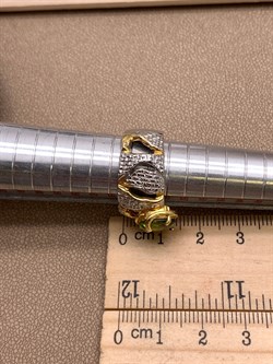 *Кольцо р.17,5 Хризолит Арт 1085-хризолит Вес 9,11 г - фото 315245 *Кольцо р.17,5 Хризолит Арт 1085-хризолит Вес 9,11 г - фото 315245