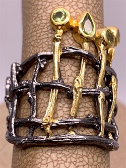 *Кольцо р.16 Хризолит Арт 1165 Вес 6,93 г - фото 315260 *Кольцо р.16 Хризолит Арт 1165 Вес 6,93 г - фото 315260