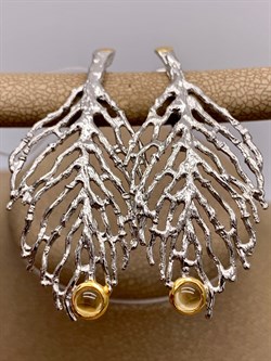 *Серьги Цитрин Арт 2161-цитрин Вес 7,95 г - фото 315280 *Серьги Цитрин Арт 2161-цитрин Вес 7,95 г - фото 315280