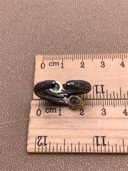 *Кольцо р.18 Голубой Топаз Арт 1178 Вес 7,76 г - фото 315323 *Кольцо р.18 Голубой Топаз Арт 1178 Вес 7,76 г - фото 315323