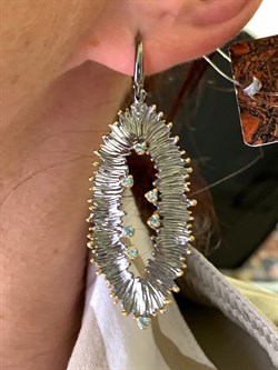 *Серьги Голубой Топаз Арт 2298 Вес 13,61 г - фото 315343 *Серьги Голубой Топаз Арт 2298 Вес 13,61 г - фото 315343