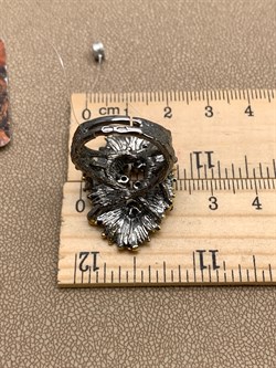 *Кольцо р.16,75 Голубой Топаз Арт 1868-топаз Вес 9,85 г - фото 315387 *Кольцо р.16,75 Голубой Топаз Арт 1868-топаз Вес 9,85 г - фото 315387