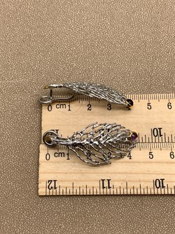 *Серьги Аметист Арт 2161-аметист Вес 8 г - фото 315394