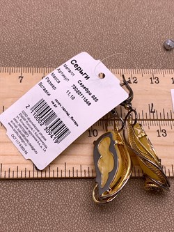 *Серьги Янтарь арт. 73020111546-419, (Вес 11,1г) - фото 315463