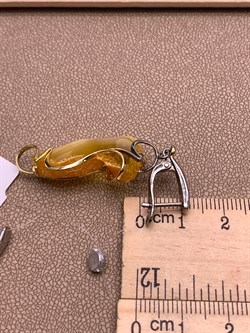 *Серьги Янтарь арт. 63020111520-298, (Вес 8,76г) - фото 315479 *Серьги Янтарь арт. 63020111520-298, (Вес 8,76г) - фото 315479