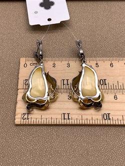 *Серьги Янтарь арт. 63020119541-581, (Вес 10,54г) - фото 315526 *Серьги Янтарь арт. 63020119541-581, (Вес 10,54г) - фото 315526