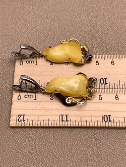 *Серьги Янтарь арт. 63020119541-581, (Вес 10,54г) - фото 315527 *Серьги Янтарь арт. 63020119541-581, (Вес 10,54г) - фото 315527