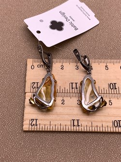 *Серьги Янтарь арт. 43020119541-508, (Вес 7,27г) - фото 315571 *Серьги Янтарь арт. 43020119541-508, (Вес 7,27г) - фото 315571