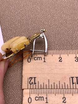 *Серьги Янтарь арт. 63020511561-807, (Вес 9,32г) - фото 315726 *Серьги Янтарь арт. 63020511561-807, (Вес 9,32г) - фото 315726