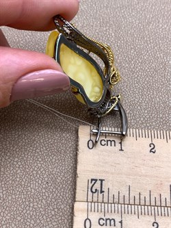 *Серьги Янтарь арт. 43020102546-860, (Вес 11,91г) - фото 315782 *Серьги Янтарь арт. 43020102546-860, (Вес 11,91г) - фото 315782