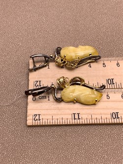 *Серьги Янтарь арт. 43020102546-860, (Вес 11,91г) - фото 315784 *Серьги Янтарь арт. 43020102546-860, (Вес 11,91г) - фото 315784