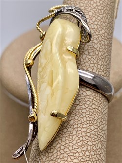 *Кольцо р.17 Янтарь арт. 43030102546-553 (Вес 7,36г) - фото 315824 *Кольцо р.17 Янтарь арт. 43030102546-553 (Вес 7,36г) - фото 315824