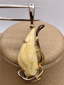 *Кулон Янтарь арт. 43010102546-408 (Вес 5,23г) - фото 315830 *Кулон Янтарь арт. 43010102546-408 (Вес 5,23г) - фото 315830