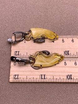 *Серьги Янтарь арт. 43020102546-862 (Вес 10,04г) - фото 315853 *Серьги Янтарь арт. 43020102546-862 (Вес 10,04г) - фото 315853